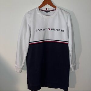 Tommy Hilfiger‎ White and Black Sweatshirt